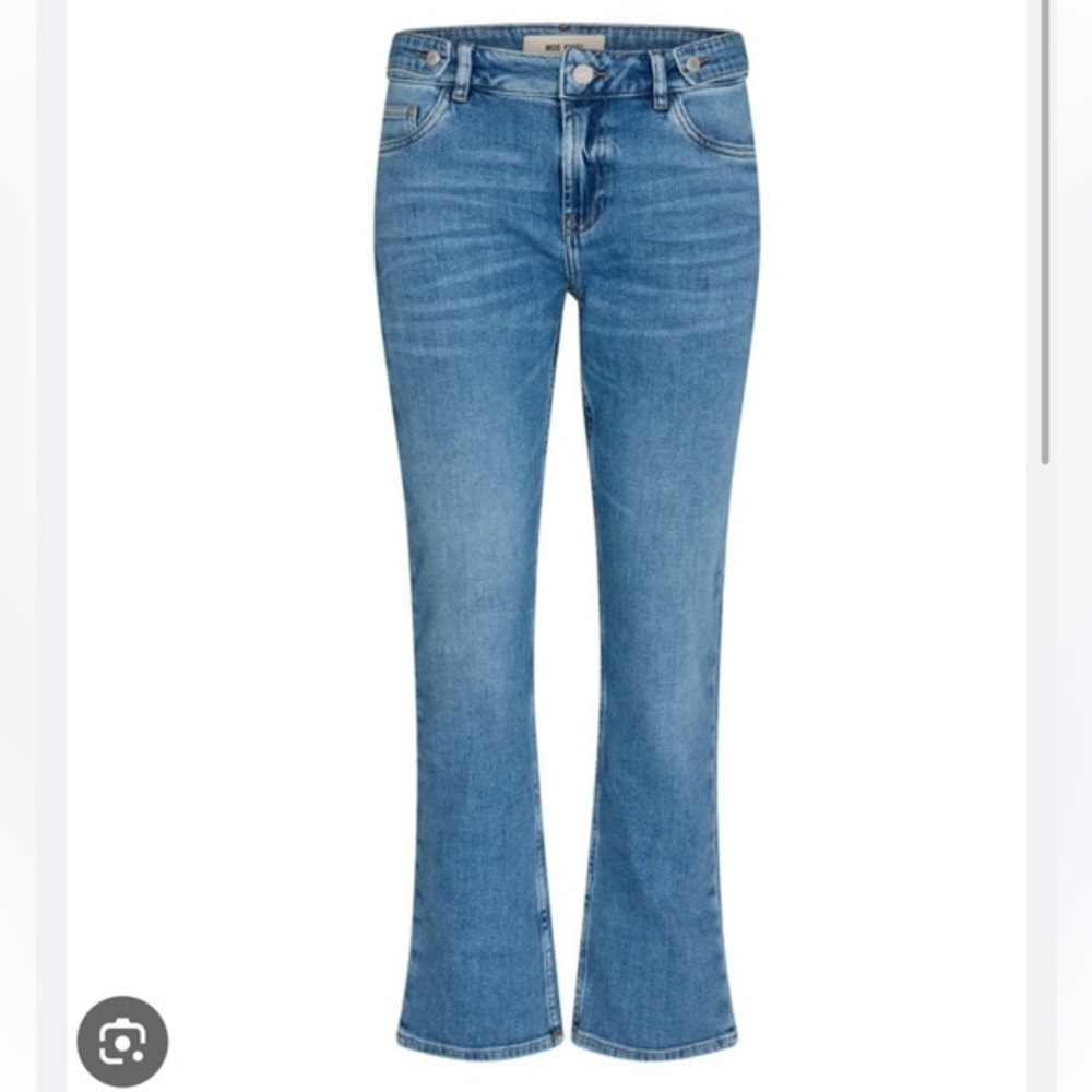 Mos Mosh Ashley Twist Low Rise Straight Leg Jeans
